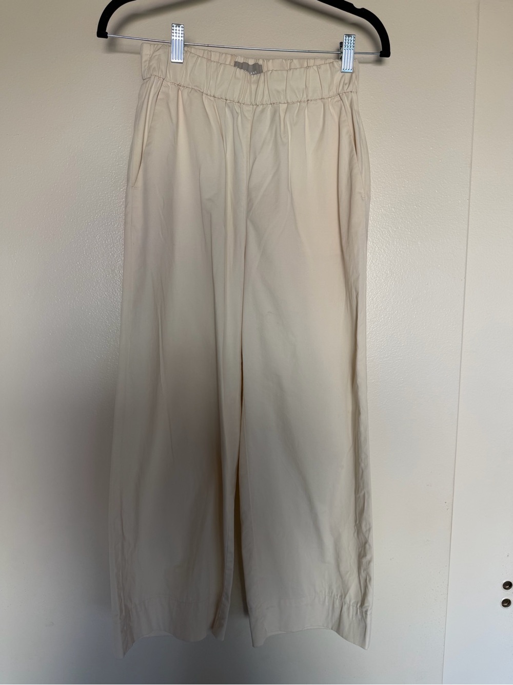 Everlane Soft Cream Organic Cotton Pants